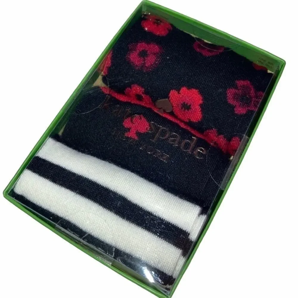 Kate Spade 3 Pack Crew Socks